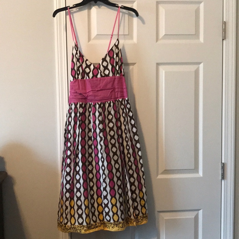 Colorful, Max Studio, lightweight sundress.